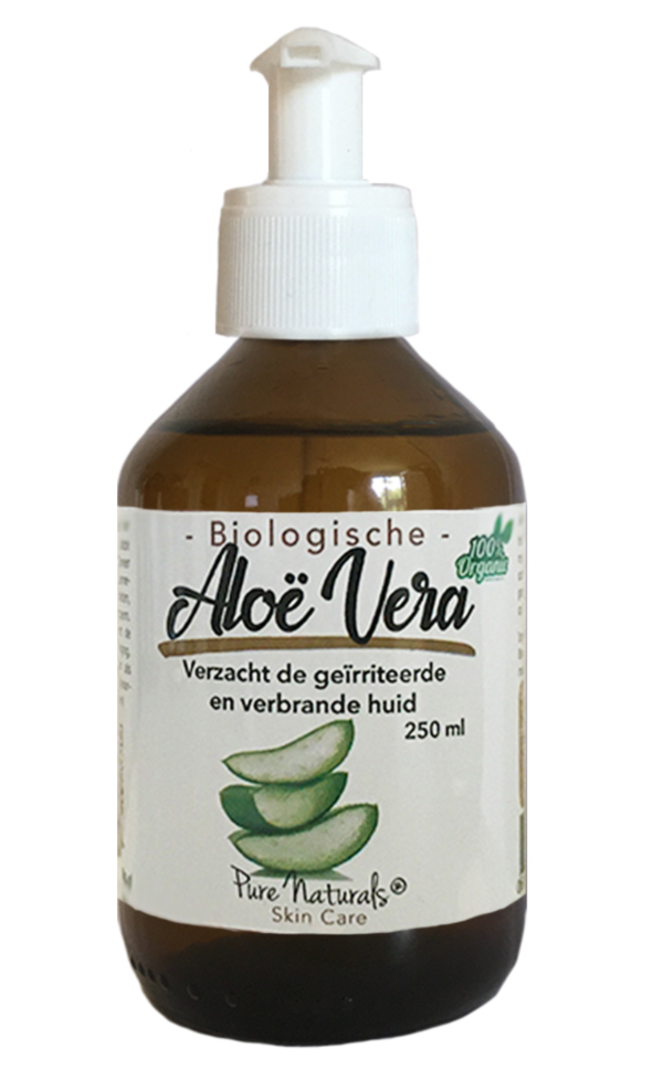 Pure Naturals - Biologische Aloë Vera olie - kalmerende massage olie - 250 ml
