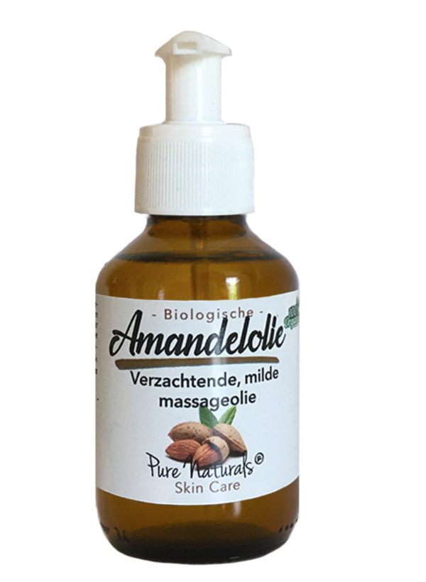 Pure Naturals - Biologische Amandelolie - Biologisch - Koudgeperst - Ongeraffineerd  - 100 ml