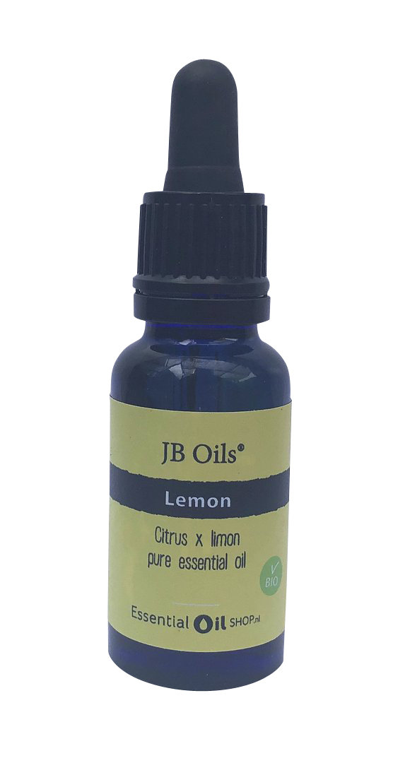 JB Oils® - Citroen olie - Lemon - Citrus x limon - 20 ml