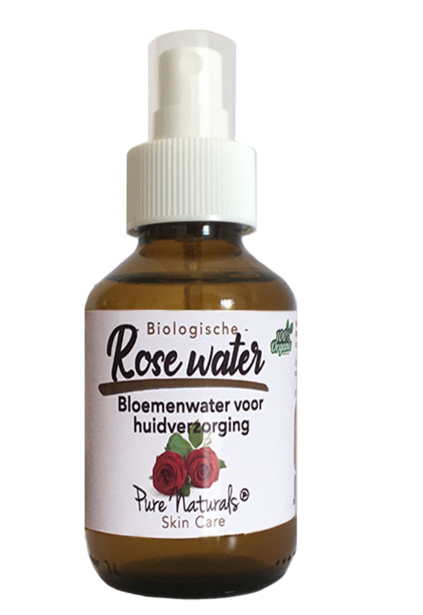 Pure Naturals - Biologisch Rozen Bloemenwater - Rose Hydrolaat  - 100 ml