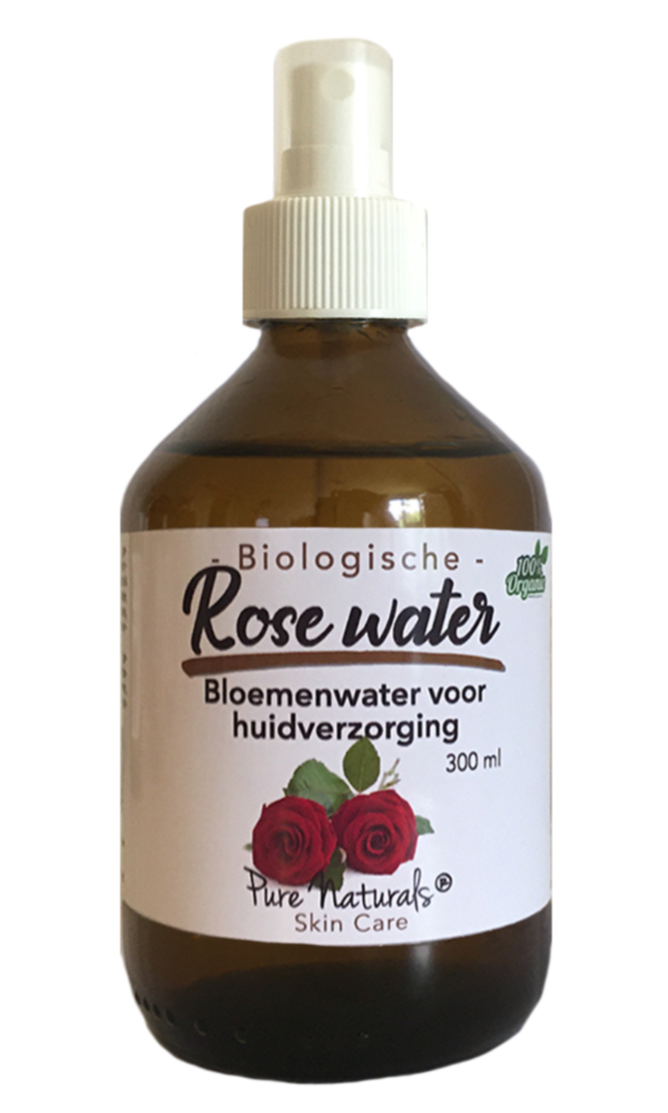 Pure Naturals - Biologisch Rozen Bloemenwater - Rose Hydrolaat  - 300 ml