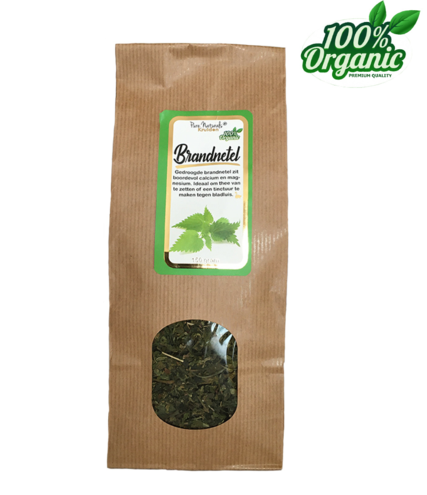 Pure Naturals - Gedroogde Brandnetel blaadjes - biologisch - 75 gram