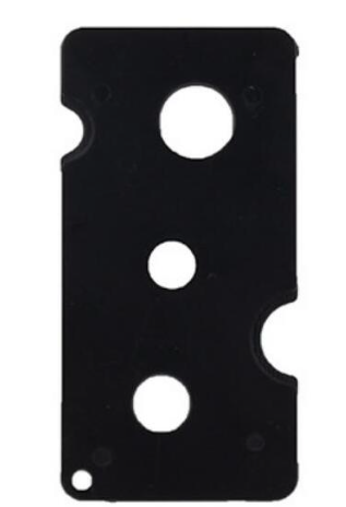 Key roller bottle opener - olie dop remover - zwart
