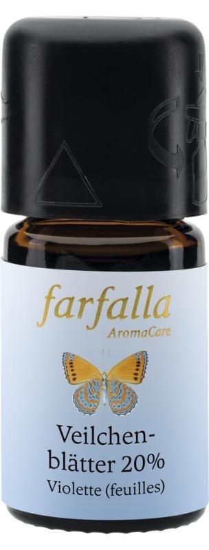 Farfalla - Viooltjesblad 20% (80% Alc.) absolue (5 ml)