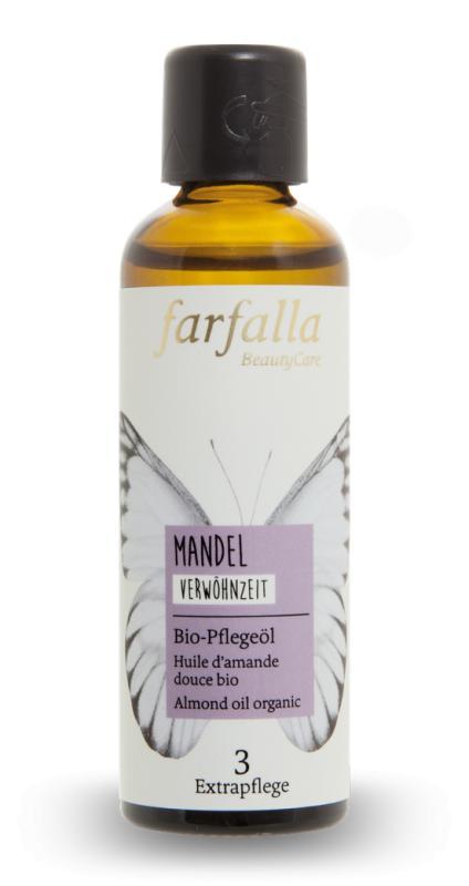Farfalla - Amandel olie bio - verwennend  (75 ml)