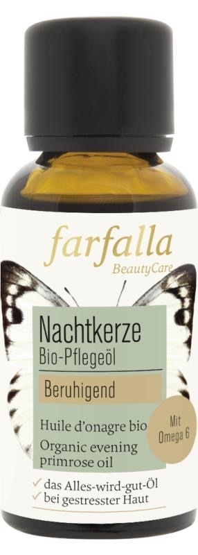 Farfalla - Teunisbloem olie bio (Nachtkerze) - kalmerend (30 ml)