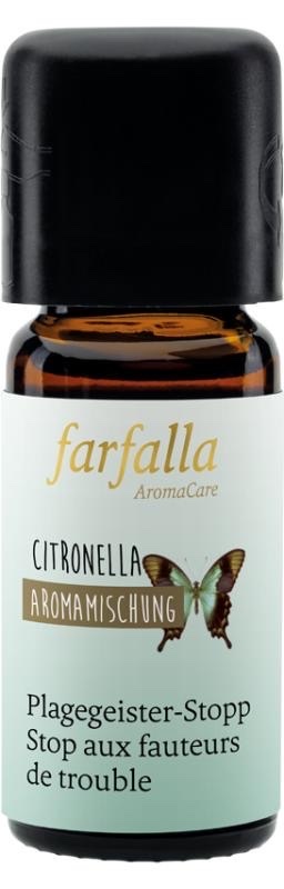 Farfalla - Citronella insectenwerend geurmengsel (10 ml)