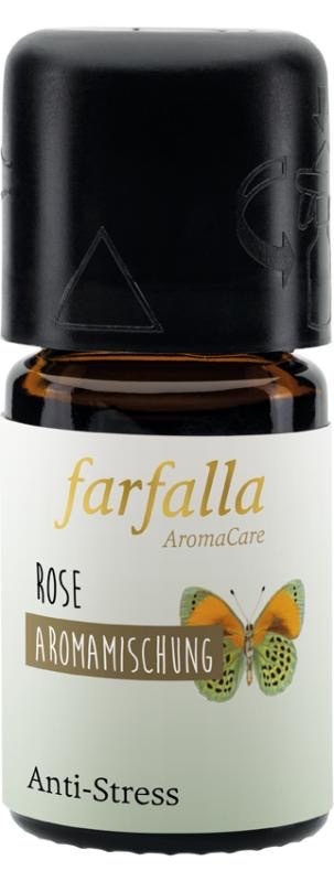 Farfalla - Roos anti-stress geurmengsel (5 ml)