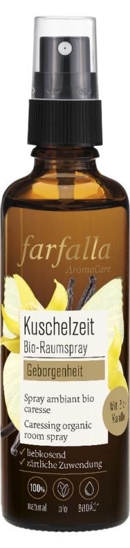 Farfalla - Caressing comfort roomspray bio met vanille (Kuschelzeit) (75 ml)