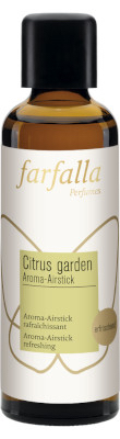 Farfalla - Citrus garden verfrissende geurstokjes (navulling 75 ml)