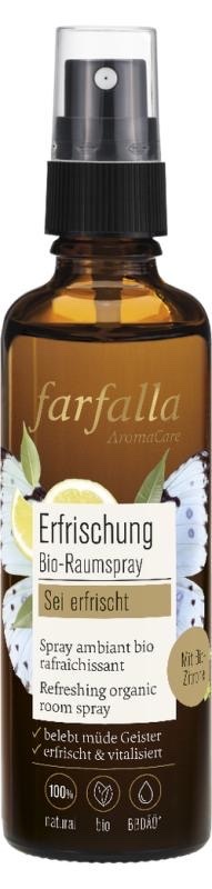 Farfalla - Verfrissing roomspray bio met citroen (Refreshing) 75 ml