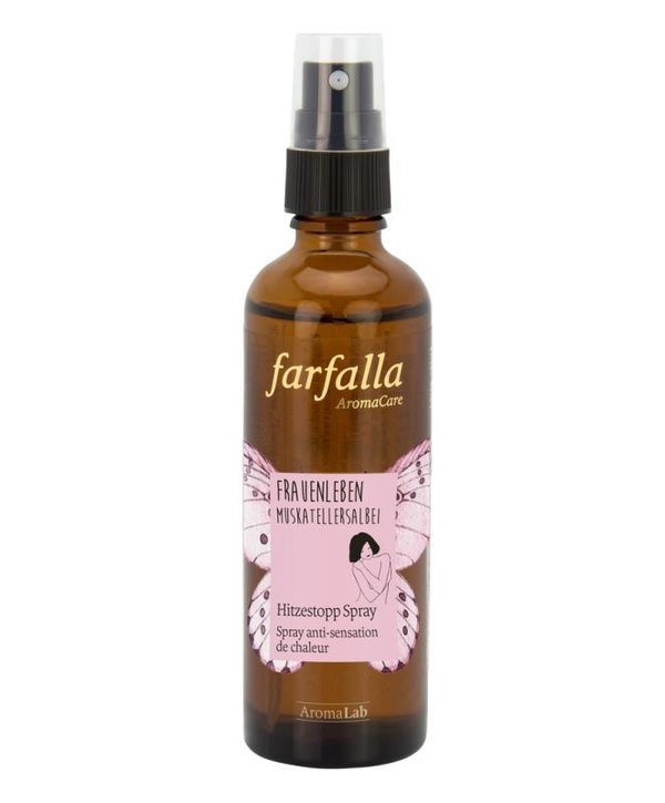Farfalla - Scharlei hittestop spray - vrouwen (75 ml)