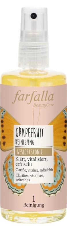 Farfalla - Grapefruit reiniging gezichtstonic (cleansing) 100 ml