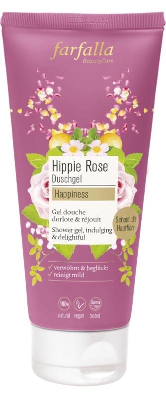 Farfalla - Hippie rose happiness douchegel (200 ml)