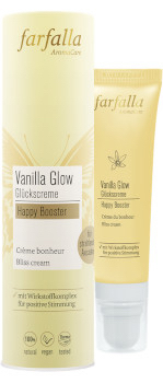 Farfalla - Vanilla glow gelukscrème happy booster alle huidtypen 30 ml