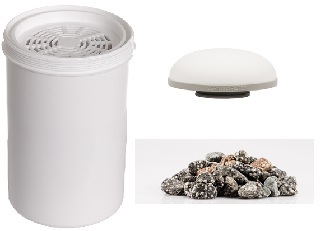 Complete set Aqualine Neos met Mineraalstenen REDOX filter, keramisch filter